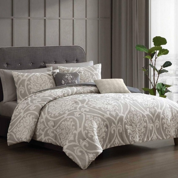 Hallmart Collectibles 5pc King Amaya Bedding Set, King NIP - Picture 1 of 10